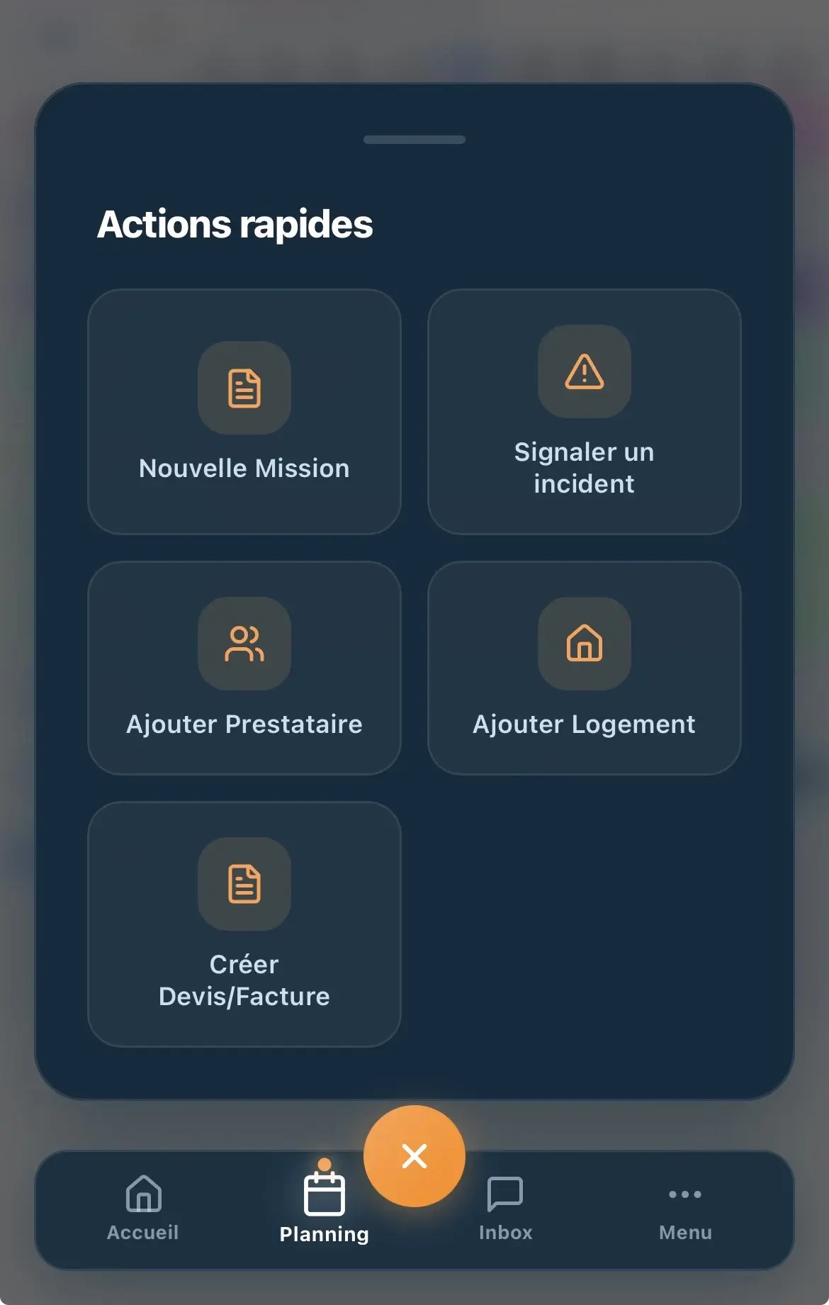 Missions par SMS ou app dédiée